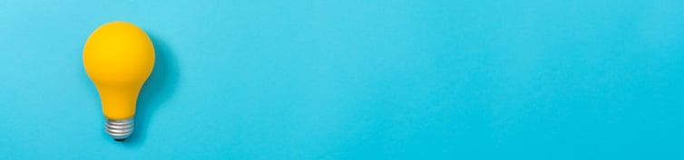 light bulb top banner