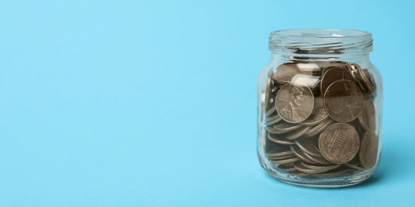 Blue coin jar featured image
