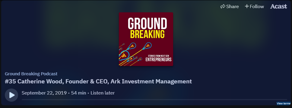 Ground breaking