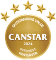 CANSTAR 2024 - Outstanding Value - Defensive - KiwiSaver