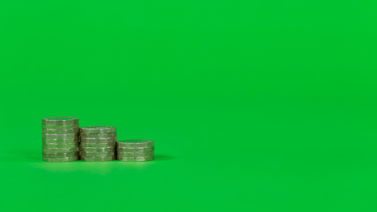 green coins